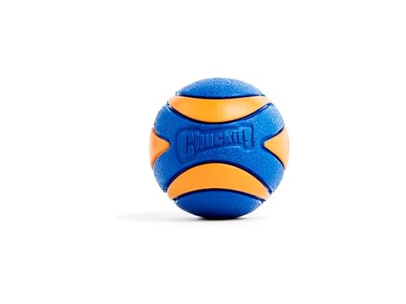 Chuckit! Ultra Squeaker Dog Ball, Fetch Toy, Medium, 1 Pack