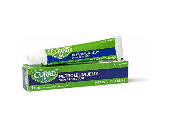 CURAD Petroleum Jelly, Skin Protectant and Moisturizer, 1 oz. Tube