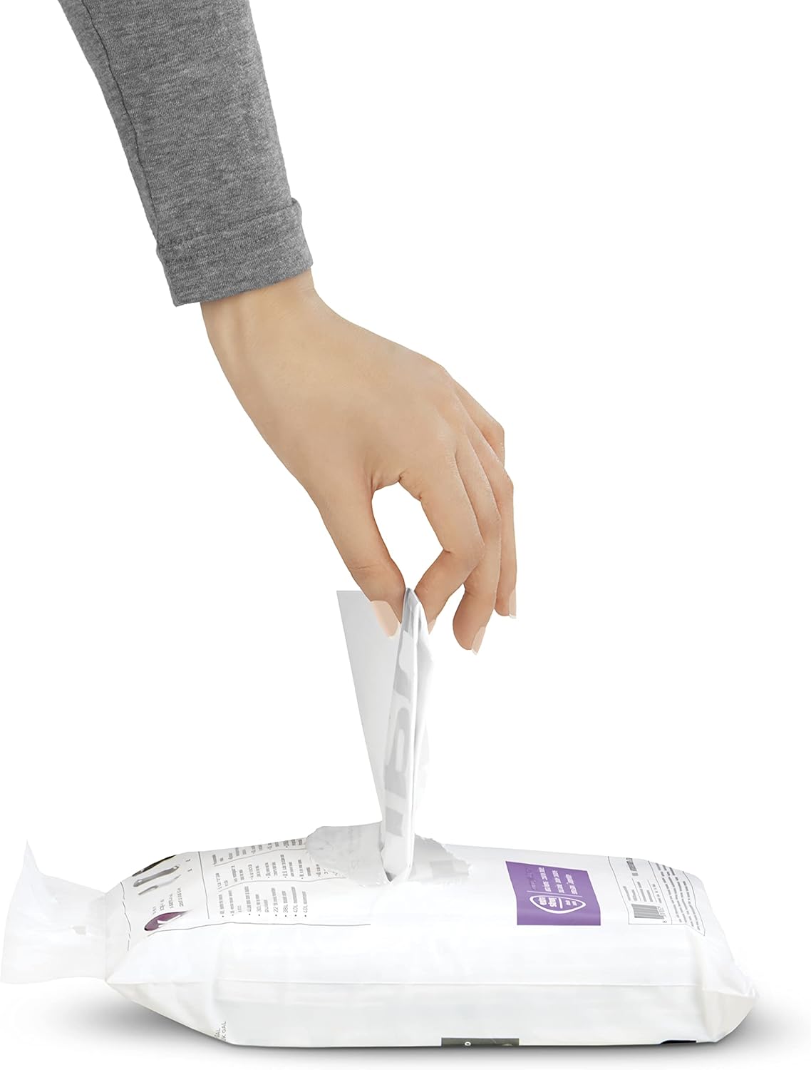 simplehuman Code M Custom Fit Drawstring Trash Bags in Dispenser Packs, 20 Count, 45 Liter