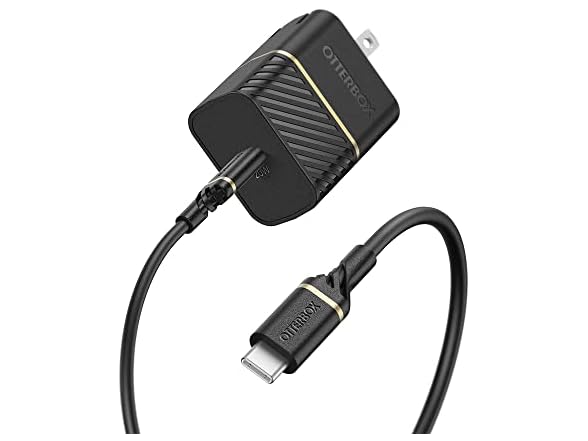 (BUNDLE) OtterBox 20W USB-C Wall Charger & OtterBox USB-C 1-Meter Cable