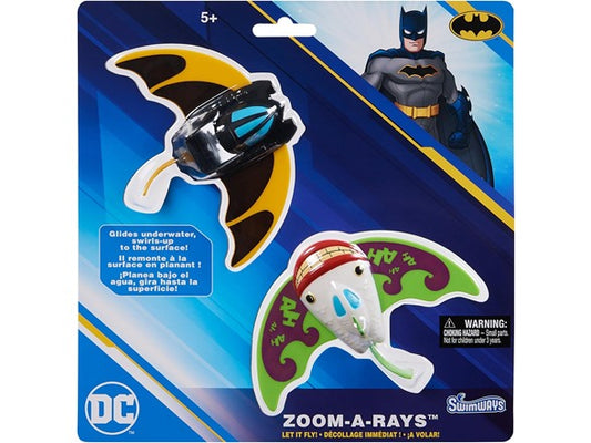 SwimWays DC Batman Zoom-A-Rays Water Toys 2pk, 5 & Up