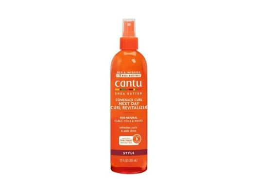 Cantu Comeback Next Day Curl Revitalizer, 12 Fluid Ounce