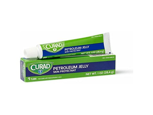 CURAD Petroleum Jelly, Skin Protectant and Moisturizer, 1 oz. Tube
