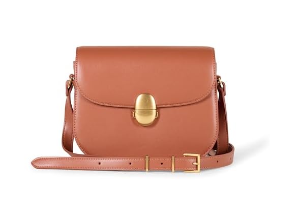 Essentials Women's Flap Bag, Tan