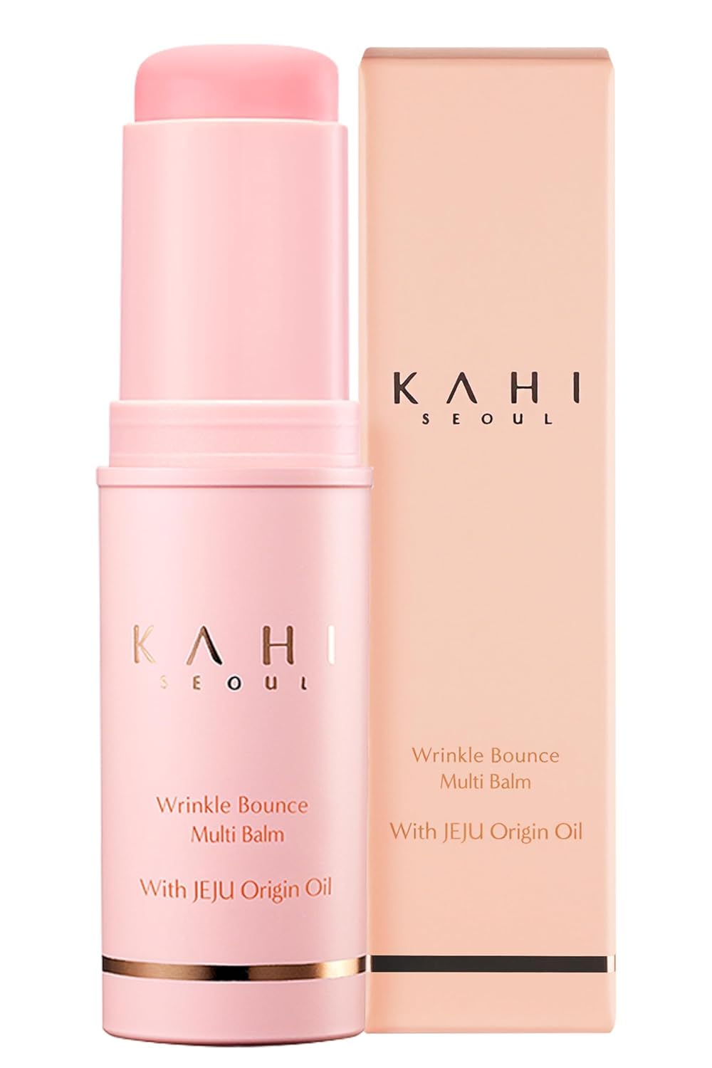 KAHI Wrinkle Bounce Multi Balm Stick | PDRN Collagen Wrinkle Stick | Korean Skin Care |All-in-One Hydrating Lip Balm Eye Cream Neck Cream Make Up Base & Face Mist