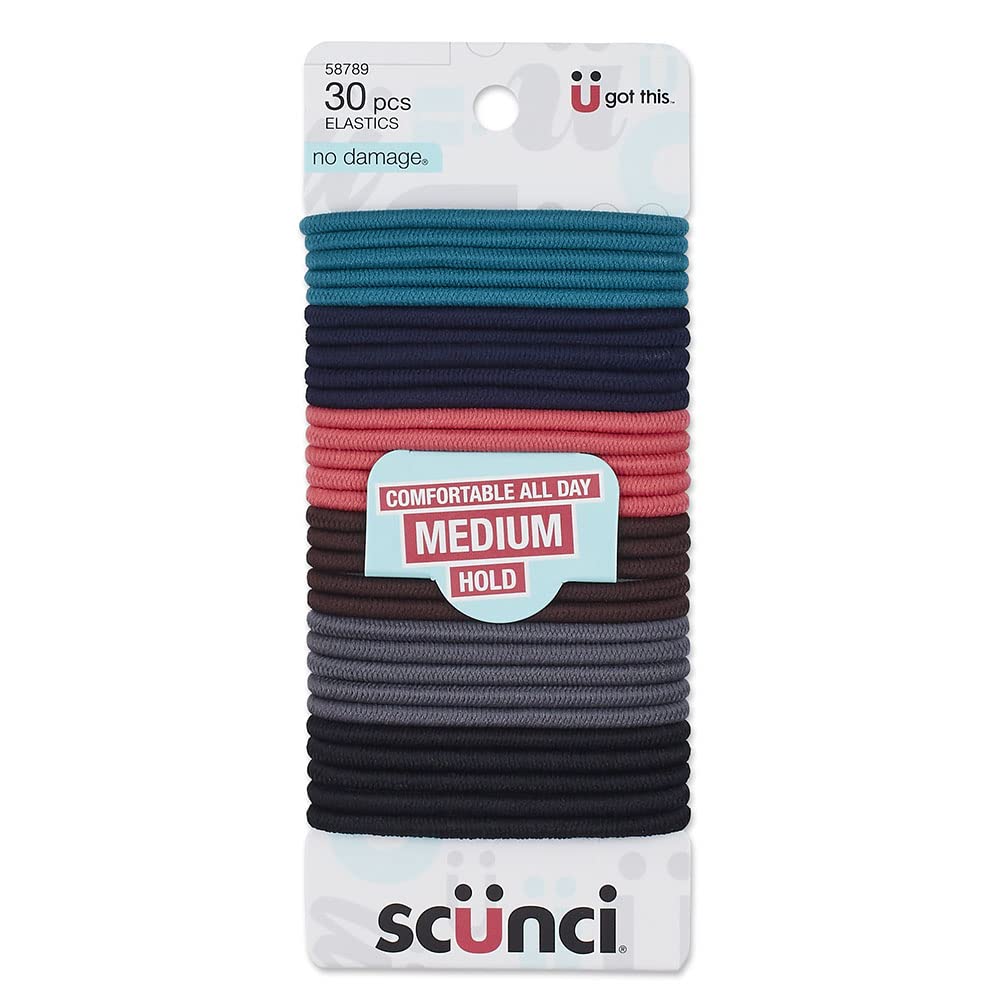 Scunci by Conair No Damage Elastic Hair Ties