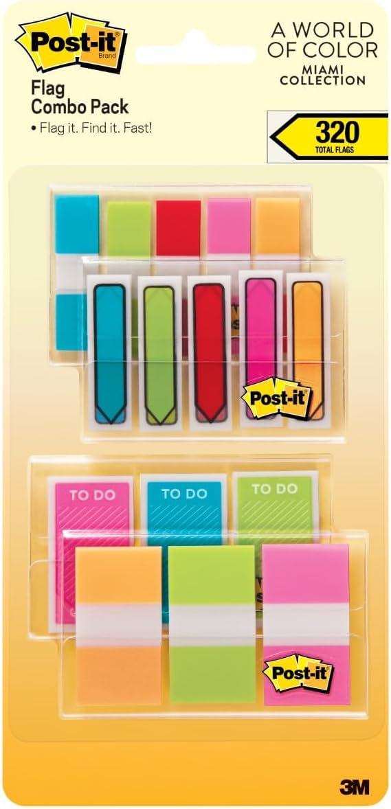 Post-it Flags Combo Pack