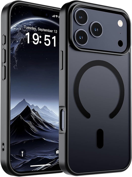 SUPFINE Magnetic for iPhone 17 Pro Case (Compatible with MagSafe)(Military Grade Drop Protection)