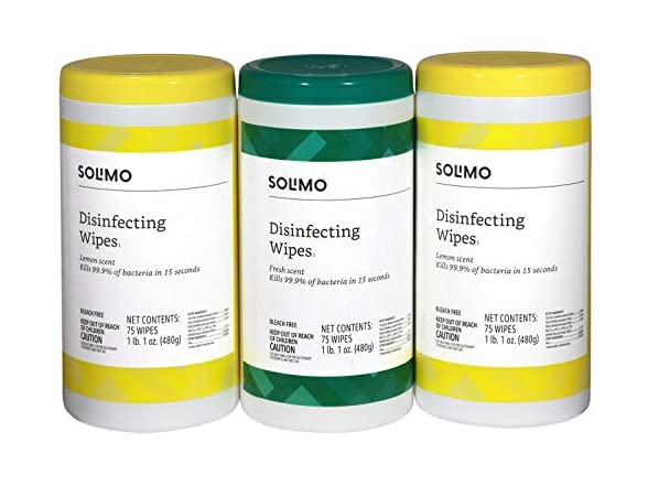 Disinfecting Wipes, Lemon & Fresh Scent,