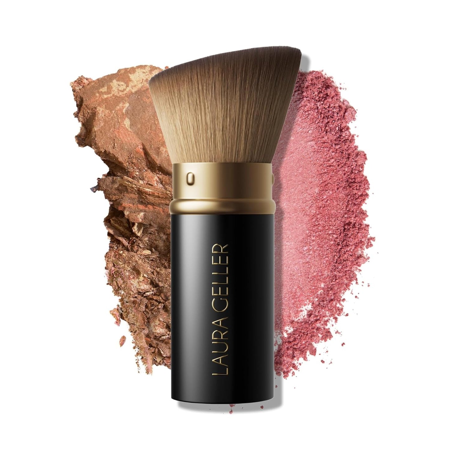 LAURA GELLER NEW YORK Cosmetic Professional Makeup Brushes - Cruelty-Free 02 Retractable Angled Kabuki