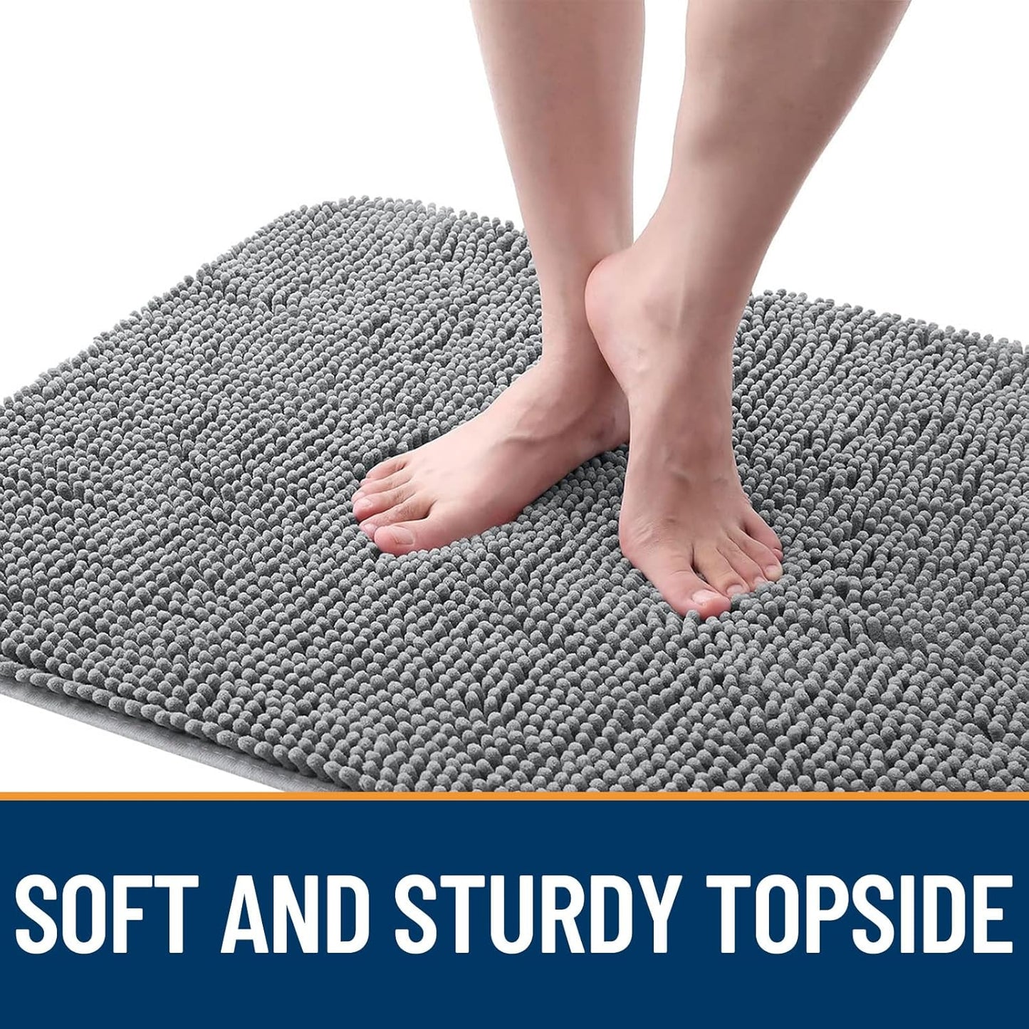 OLANLY Dog Door Mat for Muddy Paws 30x20, Absorbs Moisture and Dirt, Abso