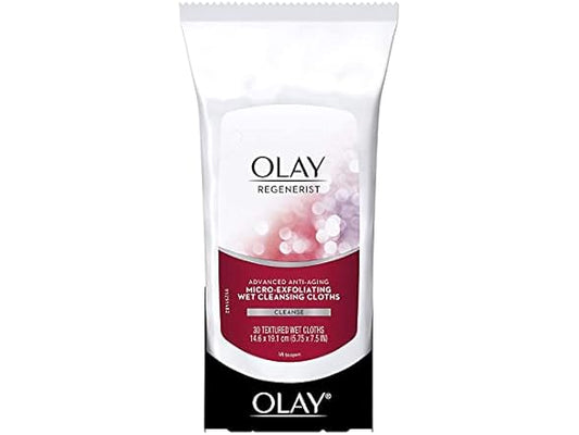Olay Regenerist Advanced Anti-Aging Wet Cleansing Cloths (30 count)