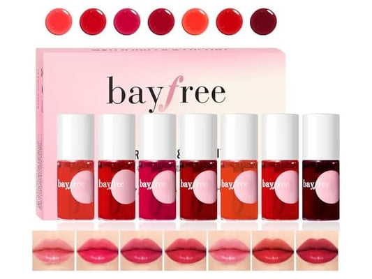Bayfree Lip Tint Stain Set, 7 PCS