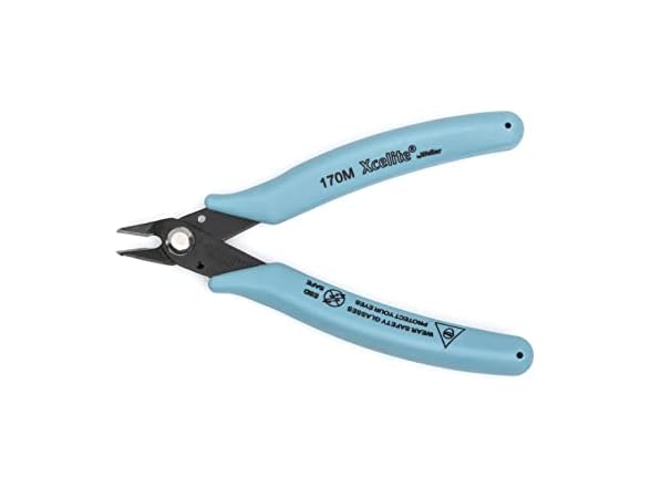 Weller Xcelite 170MVN ESD Safe Shear Cutter - General Purpose, 127 mm (5 inch), Blue