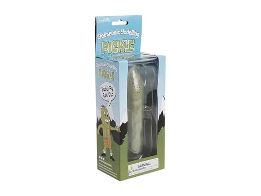 Archie McPhee Electronic Yodeling Pickle: A Musical Toy, Fun for All Ages, Great Gift, Hours of Mindless Entertainment