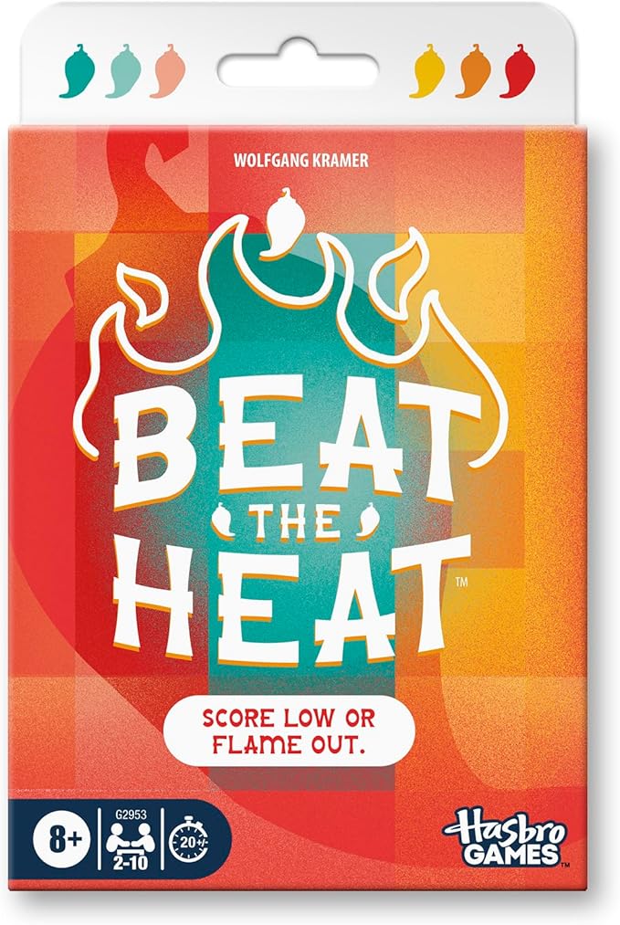Beat The Heat Game | Family Party Card Game for Kids and Adults | Ages 8+ | 2 to 10 Players |