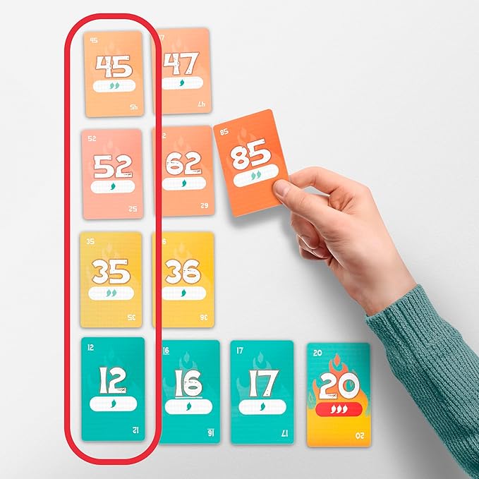 Beat The Heat Game | Family Party Card Game for Kids and Adults | Ages 8+ | 2 to 10 Players |